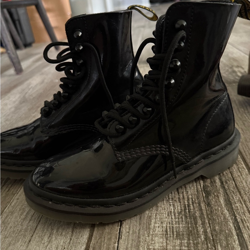 Dr. Martens 1460 pascal stud Black Lace Up Boots